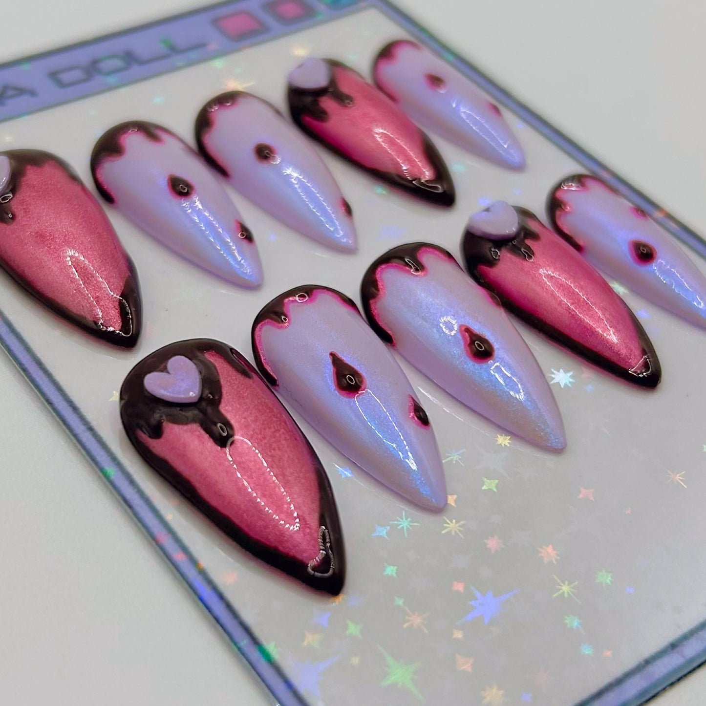 Candied Chrome | Press-On Nail Set